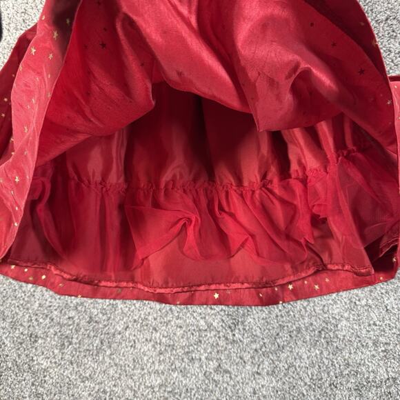 Disney Store Minnie Mouse Dress Sz 3 Snowflakes Stars Christmas Holiday Classic - Picture 8 of 16